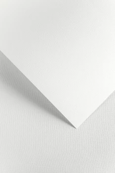 Karton ozdobny Len Galeria Papieru, A4, 230g/m2, 20 arkuszy, biały