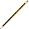 Ołówek Staedtler Noris, HB, z gumką, czarno-żółty