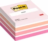 Karteczki samoprzylepne Post-it, 76x76mm, 450 karteczek, różowy pastelowy