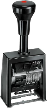 Numerator automatyczny Reiner B6K, obudowa plastikowa, czarny