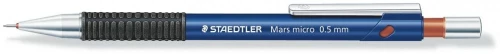 Ołówek automatyczny Staedtler Mars Micro 775, 0.5 mm, z gumką, granatowy