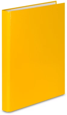 Segregator ringowy VauPe FCK, A4, szerokość grzbietu 25mm, do 150 kartek, 2 ringi, żółty