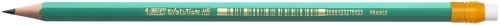 Ołówek BIC Evolution Original 655, HB, z gumką, zielony