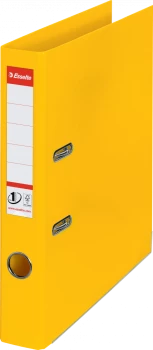 Segregator Esselte No.1 Power, A4, szerokość grzbietu 50mm, do 350 kartek, żółty