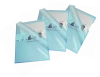 Ofertówki krystaliczne Esselte, "L", sztywne, A4, 150µm, 25 sztuk, niebieski