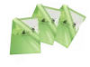 Ofertówki krystaliczne Esselte, "L", sztywne, A4, 150µm, 25 sztuk, zielony
