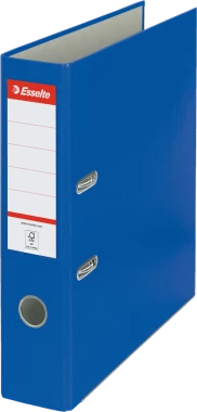 Segregator Esselte, A4, szerokość grzbietu 75mm, do 500 kartek, ekonomiczny, niebieski