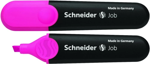 Zakreślacz Schneider Job, ścięta, różowy