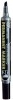 Marker permanentny Pentel NLF50, z tłoczkiem, ścięta, 4.5x2 mm, czarny