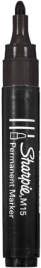 Marker permanentny Sharpie M15, okrągła, 2 mm, czarny