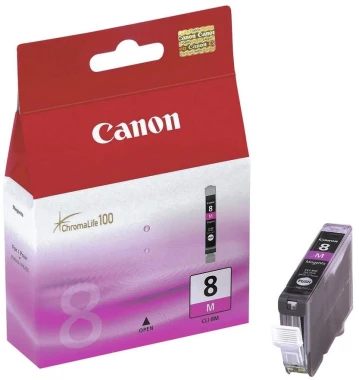 Tusz Canon 0622B001 (CLI-8M), 420 stron, magenta (purpurowy)