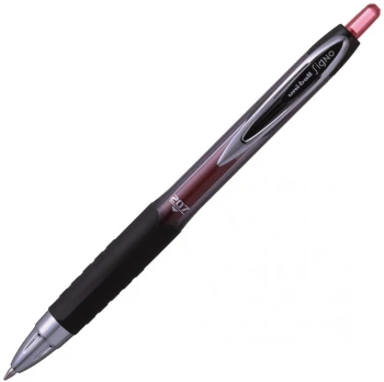 Długopis żelowy automatyczny Uni, Uni-ball Signo UMN-207, 0.7mm, czerwony