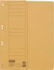 Skoroszyt kartonowy oczkowy Elba, 1/2 A4, do 150 kartek, 250g/m2, żółty