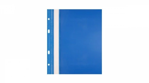Skoroszyt plastikowy zawieszany Biurfol, twardy, A5, niebieski
