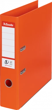 Segregator Esselte No.1 Power, A4, szerokość grzbietu 75mm, do 500 kartek, pomarańczowy