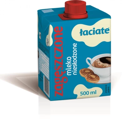 Mleko zagęszczone niesłodzone Łaciate, 7.5%, 500ml