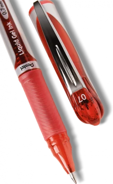 Pióro kulkowe Pentel, BL57, 0.7mm, czerwony
