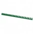 Grzbiety do bindowania Argo, plastik, 12.5mm, 100 sztuk, zielony