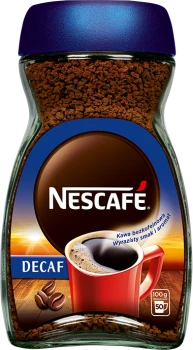 Kawa rozpuszczalna Nescafé Classic, bezkofeinowa, 100g