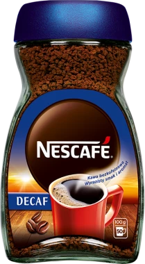 Kawa rozpuszczalna Nescafé Classic, bezkofeinowa, 100g