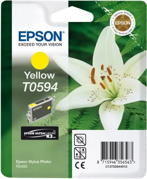 Tusz Epson T0594 (C13T05944010), 520 stron, yellow (żółty)