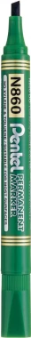 Marker permanentny Pentel N860, ścięta, 4.5mm zielony