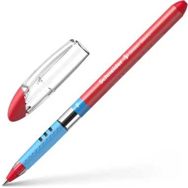 Długopis Schneider, Slider Basic, F, czerwony