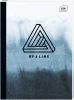 Brulion w kratkę Interdruk, A5, twarda oprawa, 96 kartek, mix wzorów