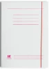 Teczka tekturowa z gumką Barbara, A4, 350g, biały