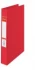 Segregator Esselte Vivida, A4, szerokość grzbietu 42mm, do 190 kartek, 2 ringi, czerwony