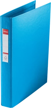 Segregator Esselte Vivida, A4, szerokość grzbietu 42mm, do 190 kartek, 4 ringi, niebieski