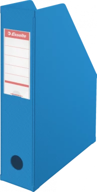 Organizer kartonowy na dokumenty Esselte Vivida, składany , A4, 70mm, do 700 kartek niebieski