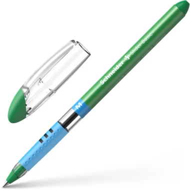 Długopis Schneider, Slider  Basic, M zielony