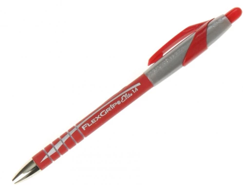 Długopis automatyczny Paper Mate, FlexGrip Elite, czerwony