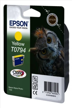 Tusz Epson T0794 (C13T07944010), 470 stron, yellow (żółty)