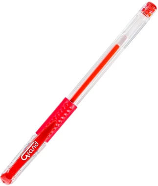 Długopis żelowy Grand GR-101, 0.5mm, czerwony