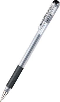 Długopis żelowy Pentel, K116, 0.6mm, czarny