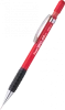 Ołówek automatyczny Pentel A300, 0.3mm, z gumką, czerwony