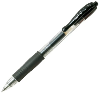 Długopis żelowy automatyczny Pilot, G2, 0.25mm, czarny