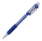 Ołówek automatyczny Pentel AX125, 0.5mm, z gumką, niebieski