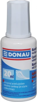 Korektor w płynie Donau, z pędzelkiem, 20ml