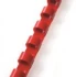 Grzbiety do bindowania Argo, plastik, 10mm, 100 sztuk, czerwony