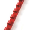 Grzbiety do bindowania Argo, plastik, 12.5mm, 100 sztuk, czerwony