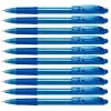 10x długopis automatyczny Pentel, Wow BK417, 0.7mm, niebieski