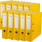 Zestaw 10x segregator Ofix Economy, A4, szerokość grzbietu 75mm, do 500 kartek, żółty