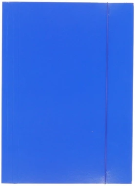 10x teczka kartonowa z gumką Barbara, A4, 3mm, niebieski