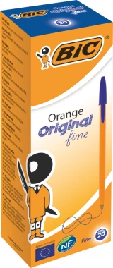 Długopis Bic, Orange, 0.8mm niebieski x20