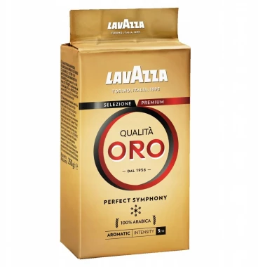 Zestaw 2x kawa mielona Lavazza Qualita Oro, 250g