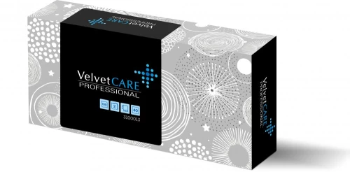 Zestaw 40x chusteczki higieniczne Velvet Care Professional, w kartoniku, 100 sztuk