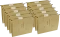 10x teczka zawieszana kartonowa do akt osobowych Esselte, A4, 348x268mm, 230 g/m2, brązowy